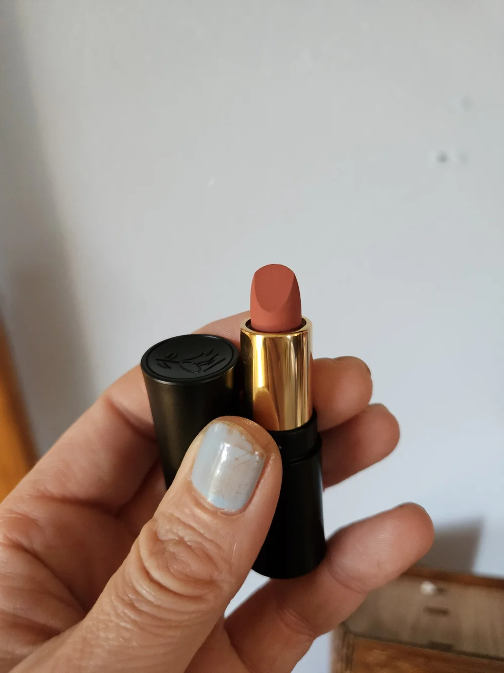 4 Lancôme Lip Set idole mascara.  Mutterglow lip, 274 lip, 53 tea is hot pencil